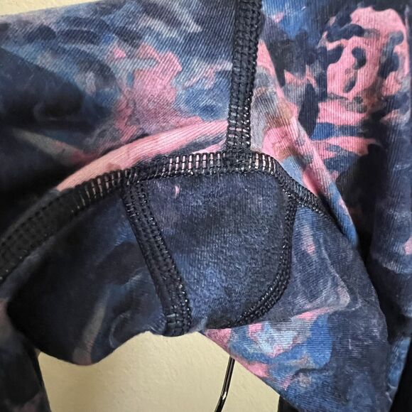 LULULEMON Wunder Under Leggings Sz 4 Moody Mirage Bark Berry Deep Navy Pant Yoga - Picture 4 of 5